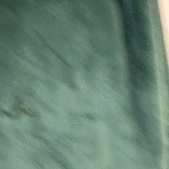 Green velour Zip-Up Hoodie - Picture 2 of 3